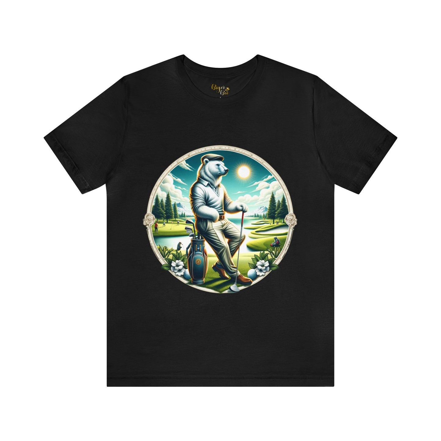 Ice Bear Golfer Lover/ Unisex Jersey Short Sleeve Tee /Gift