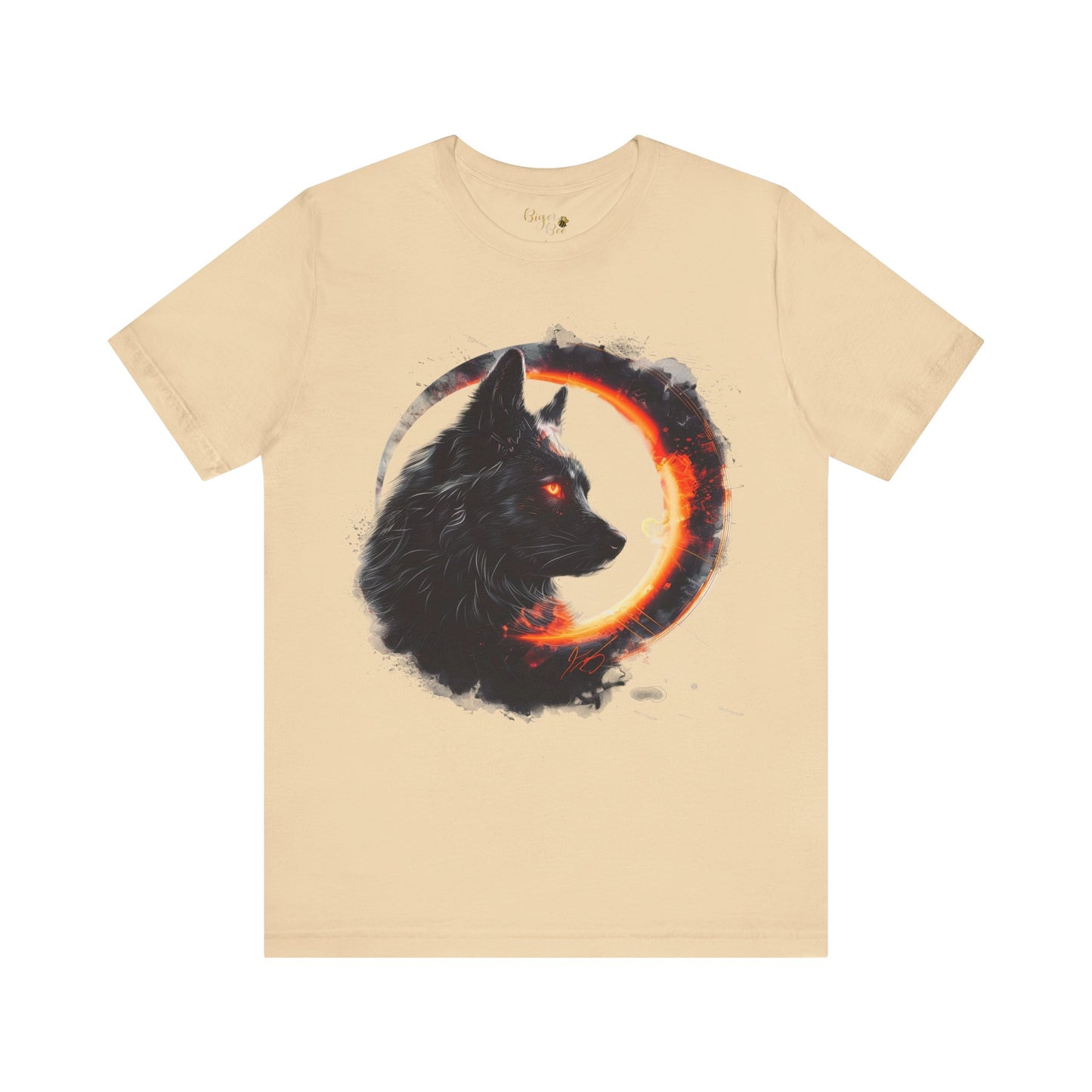 Wolf Solar Eclipse / Unisex Jersey Short Sleeve Tee /Gift