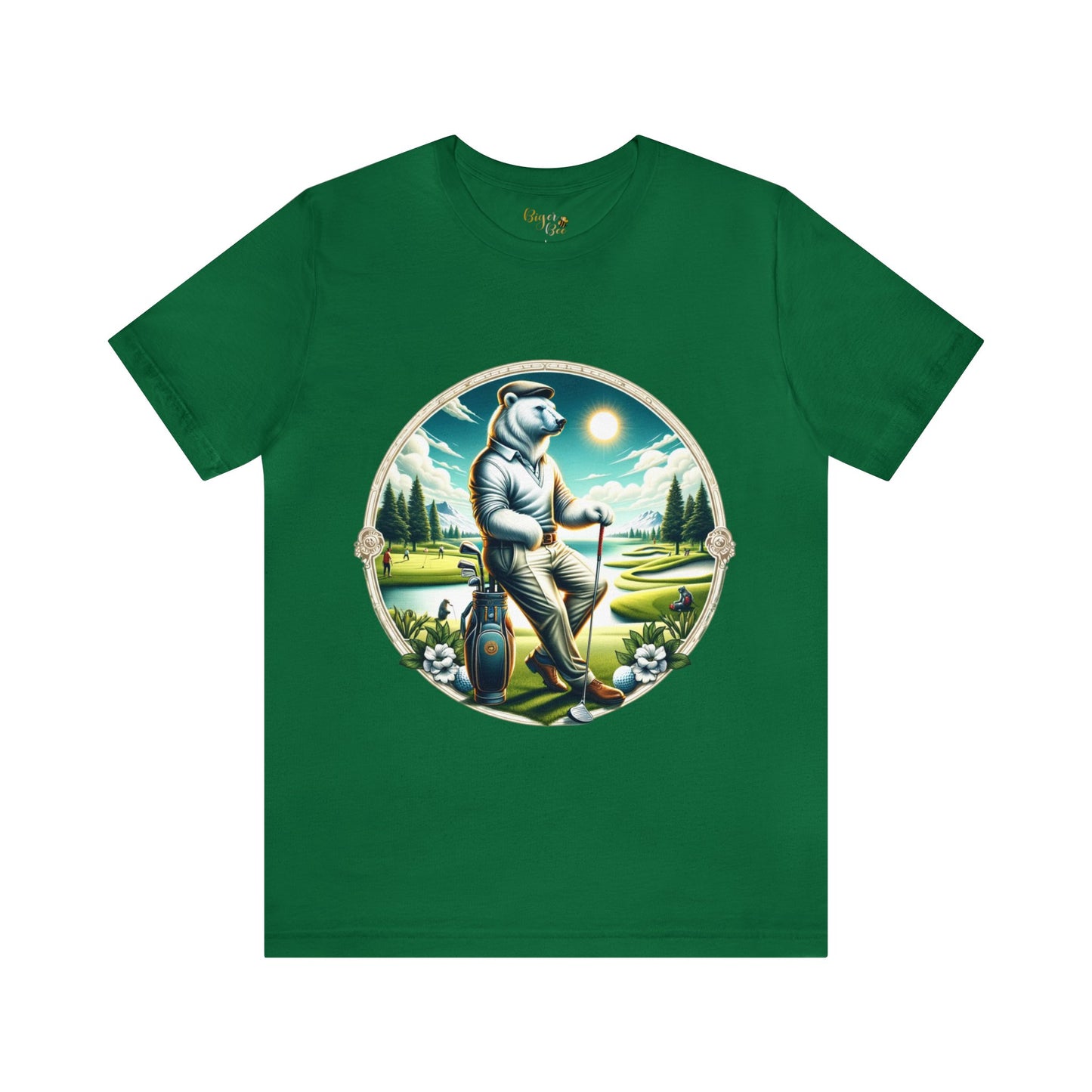 Ice Bear Golfer Lover/ Unisex Jersey Short Sleeve Tee /Gift