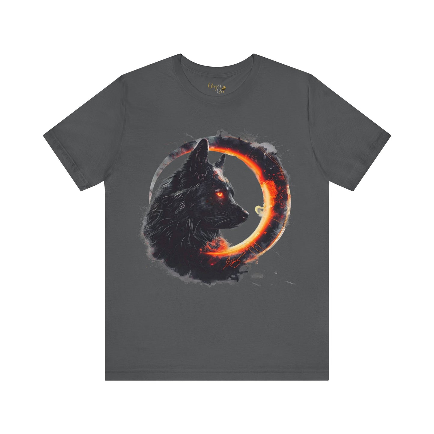 Wolf Solar Eclipse / Unisex Jersey Short Sleeve Tee /Gift